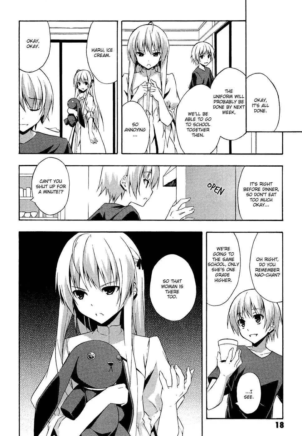 Yosuga no Sora Chapter 1 19